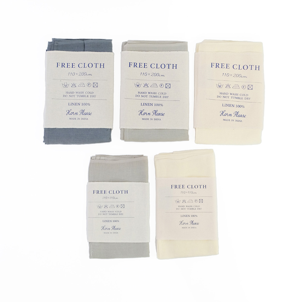 フリークロス　リネン　カロリーナ（3色・2サイズ）