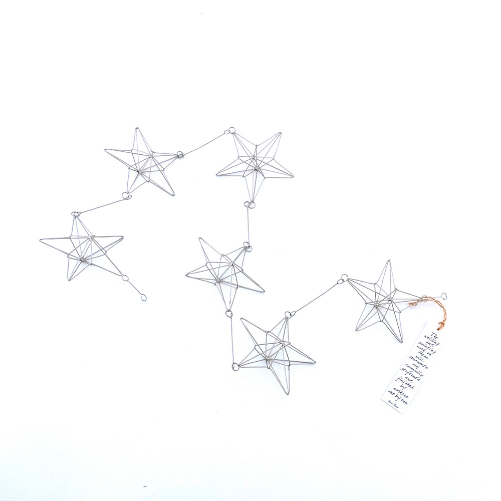 ＷＩＲＥ　ガーランド　スターチャート