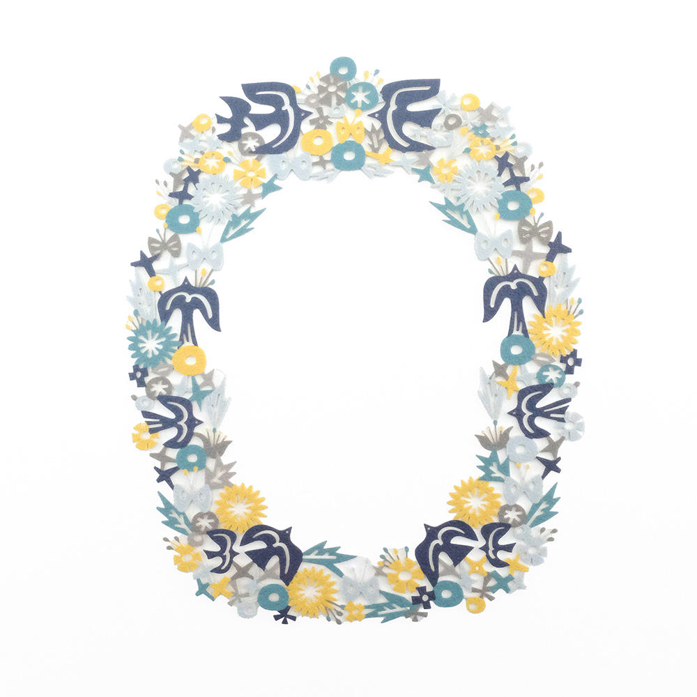 【先行予約】Re:co Photo Frame BIRD_Blue