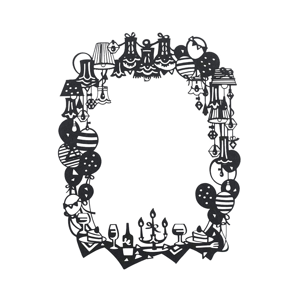 【先行予約】Re:co Photo Frame PARTY_Black