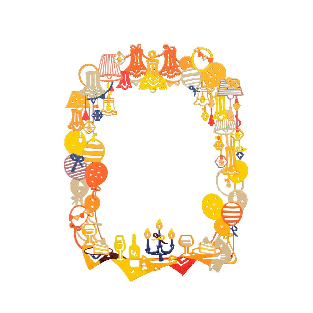【先行予約】Re:co Photo Frame PARTY_Orange