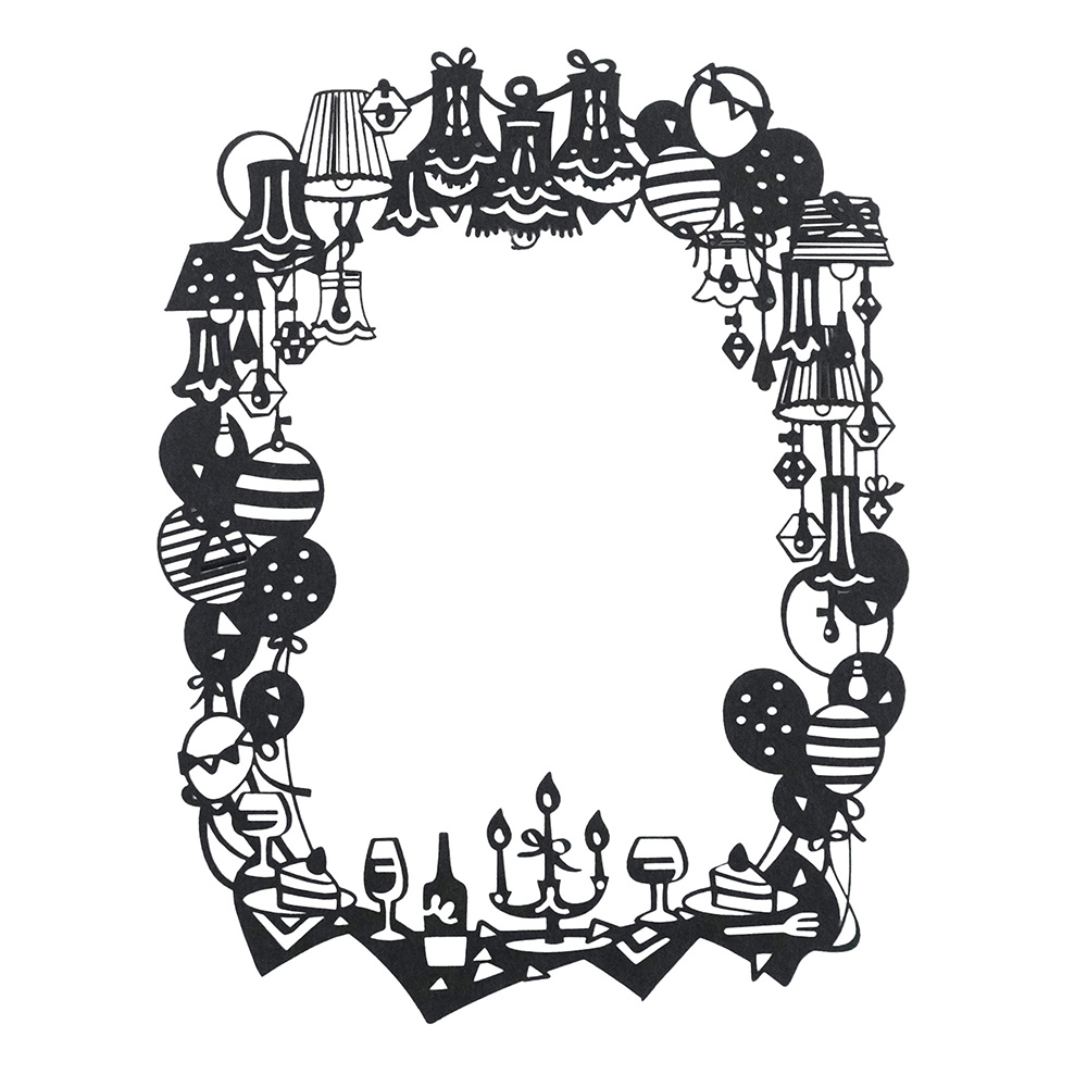 【先行予約】Re:co Picture Frame PARTY_Black