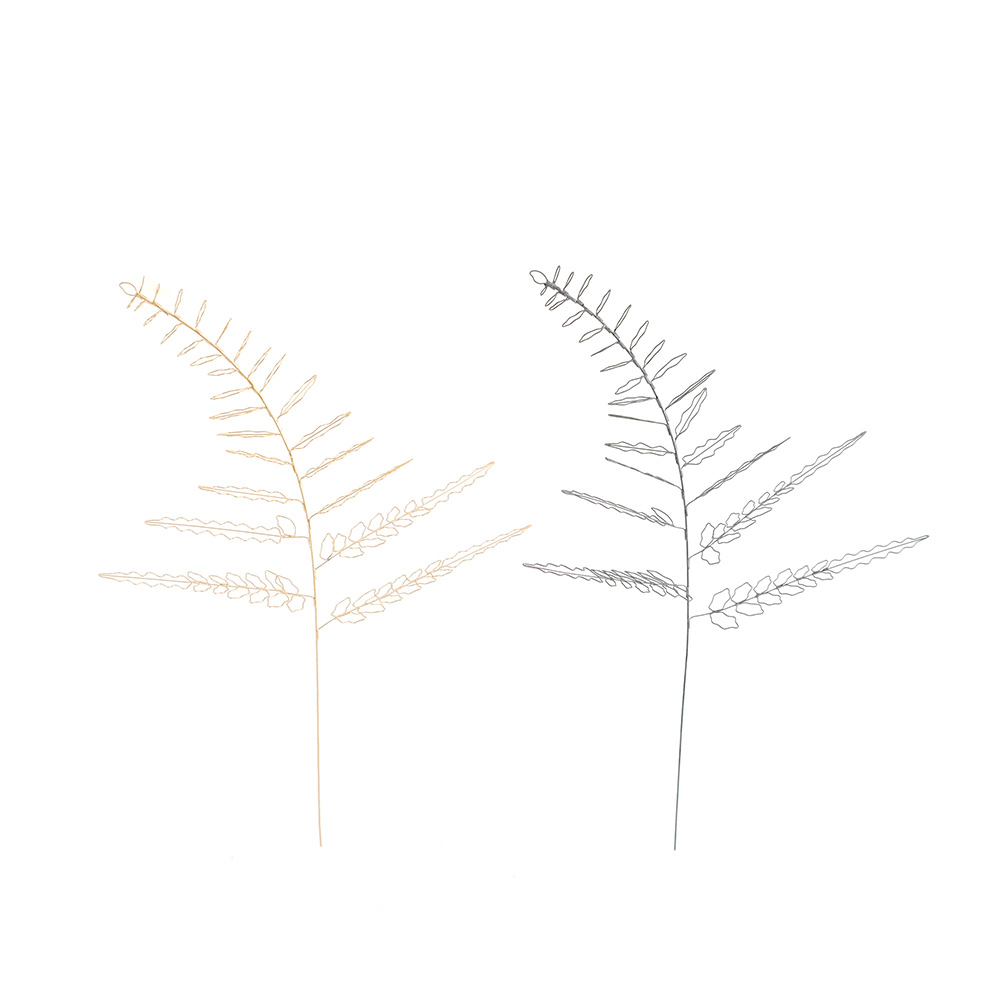 【先行予約】曲線で魅せる 繊細なワイヤーアート フェーン（2色）