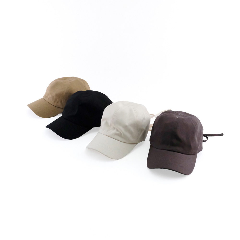 【先行予約】シーズン問わず被れる大人のバックリボンキャップ（3色）