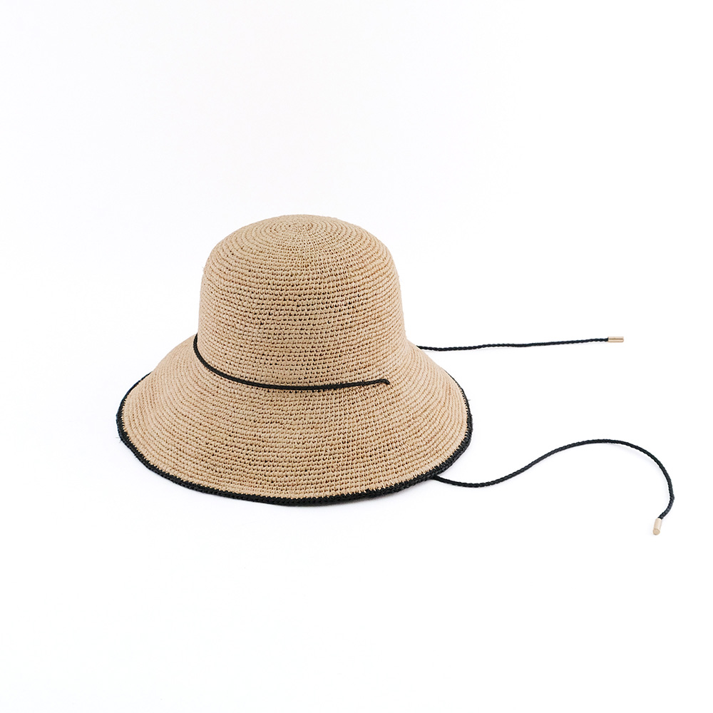 【先行予約】ブリムで差がつく ラフィアのキャペリンハット