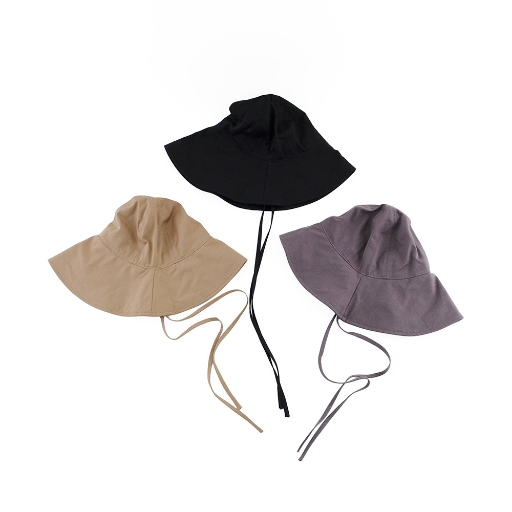 【先行予約】デイリー使いにおすすめ フレアブリムのラフィネハット（3色）