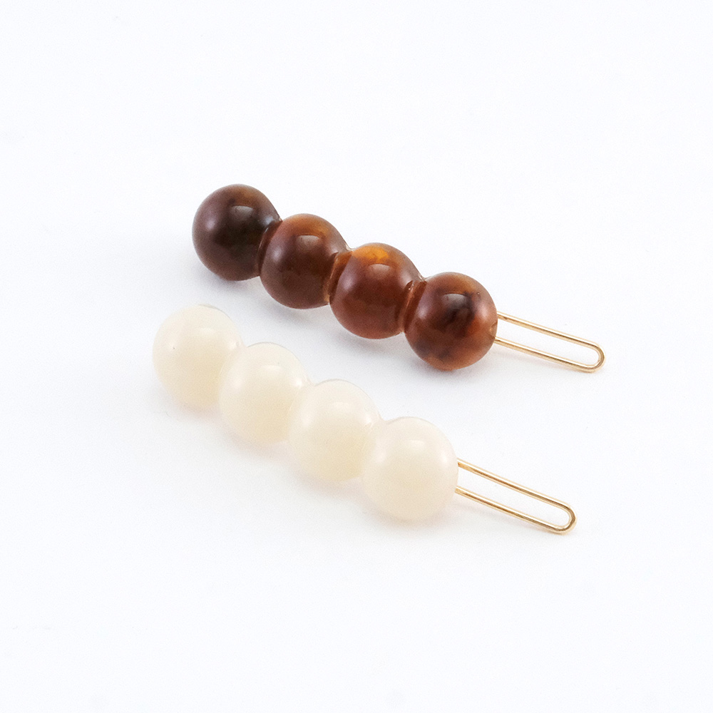 【先行予約】きれいめにもカジュアルにも合う ヘアピン（2色）