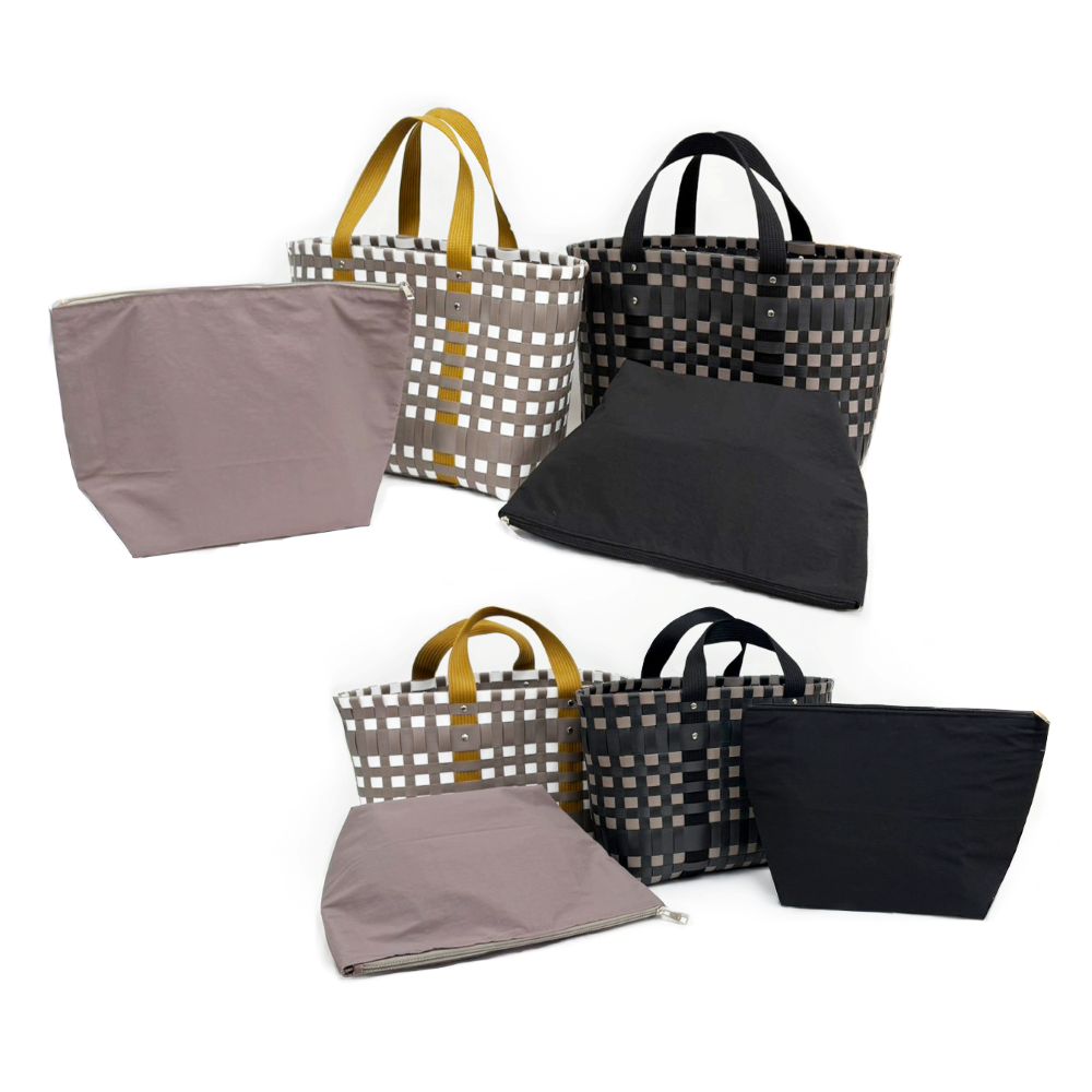 【先行予約】大人ピクニックに持って行きたい保冷ポーチ付きバッグ（2色・2サイズ）