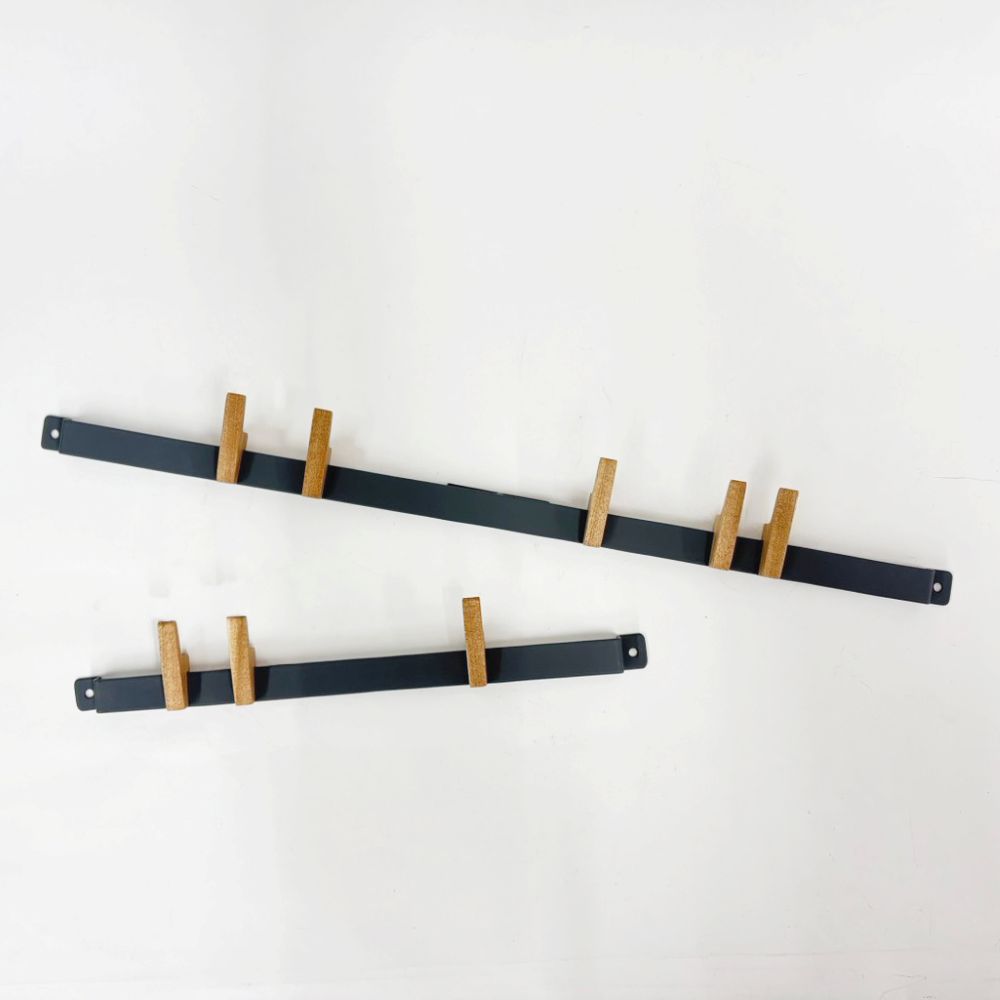 【先行予約】木のフックが優しく調和する ベントバーフック（2サイズ）