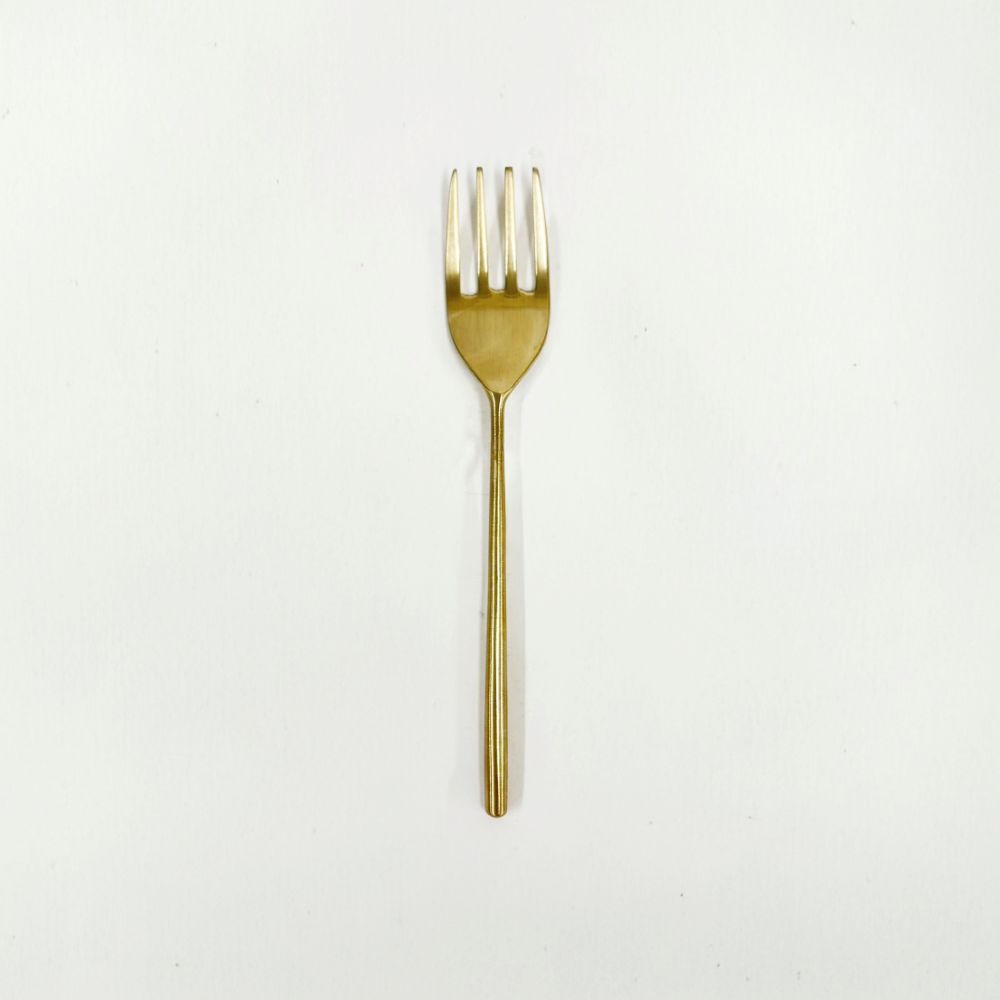 【先行予約】毎日を特別にする ブラスのデザートフォーク