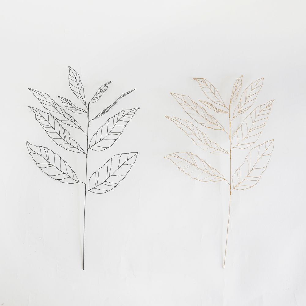 【先行予約】曲線で魅せる 繊細なワイヤーアート カンフルツリー