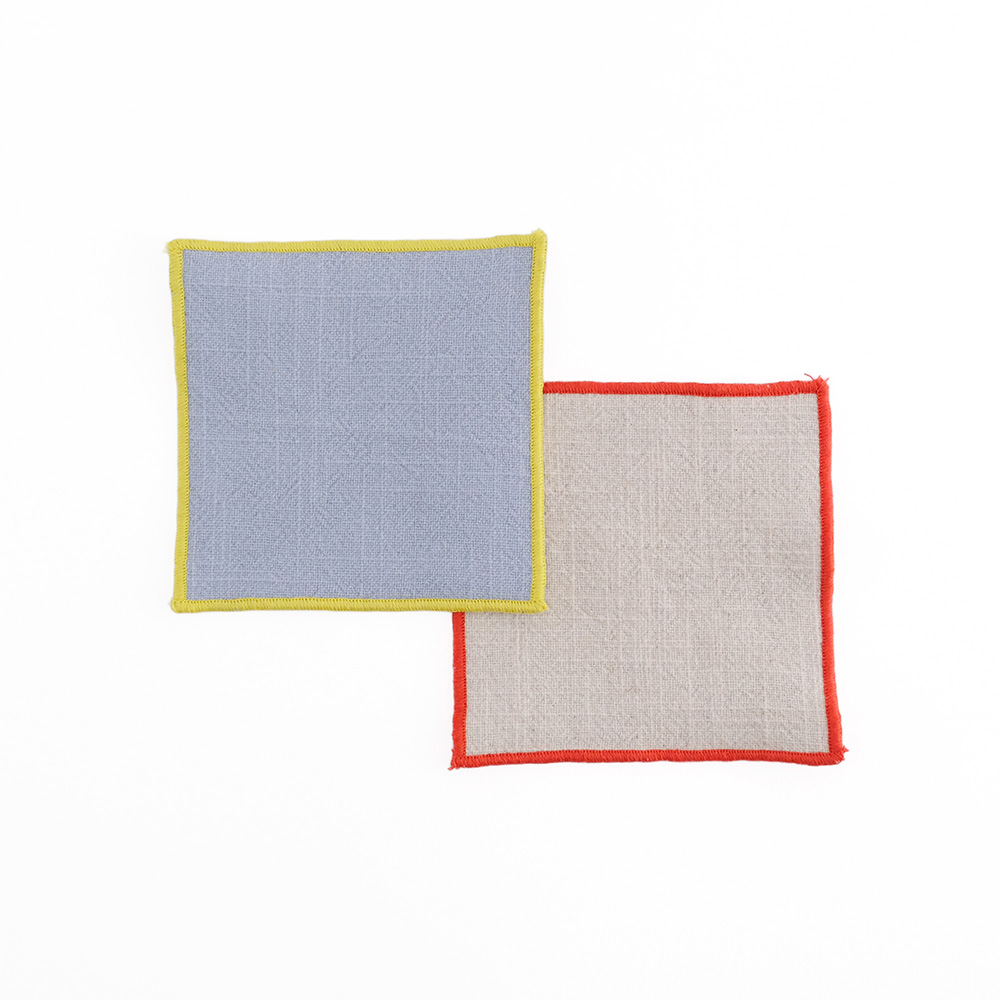 【先行予約】気分で選べる ダブルフェイス コースター（2色）