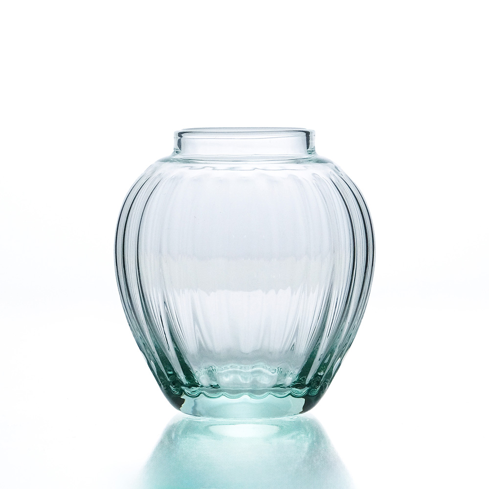 【予約】リューズガラス  クーレラインフラワーベース ポム