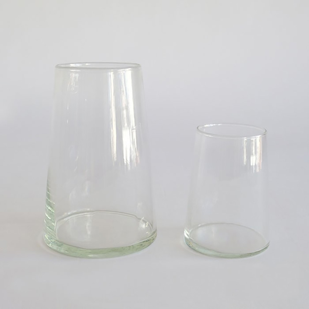 リューズガラス　ブロードライン  フラワーベース　セキュア（2サイズ）
